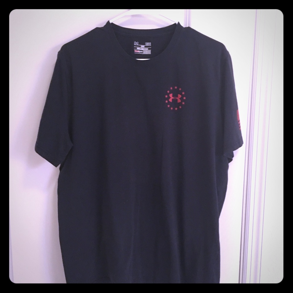 Men’s under armour freedom t-shirt size large